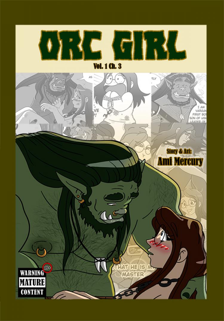 orc orcgirl human fantasy cover art chapter